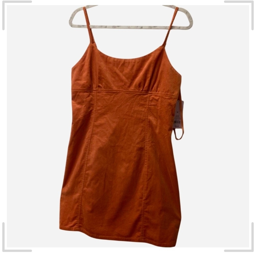 Wild Fable Rust Mini Dress with Spaghetti Straps Size M - Picture 4 of 6